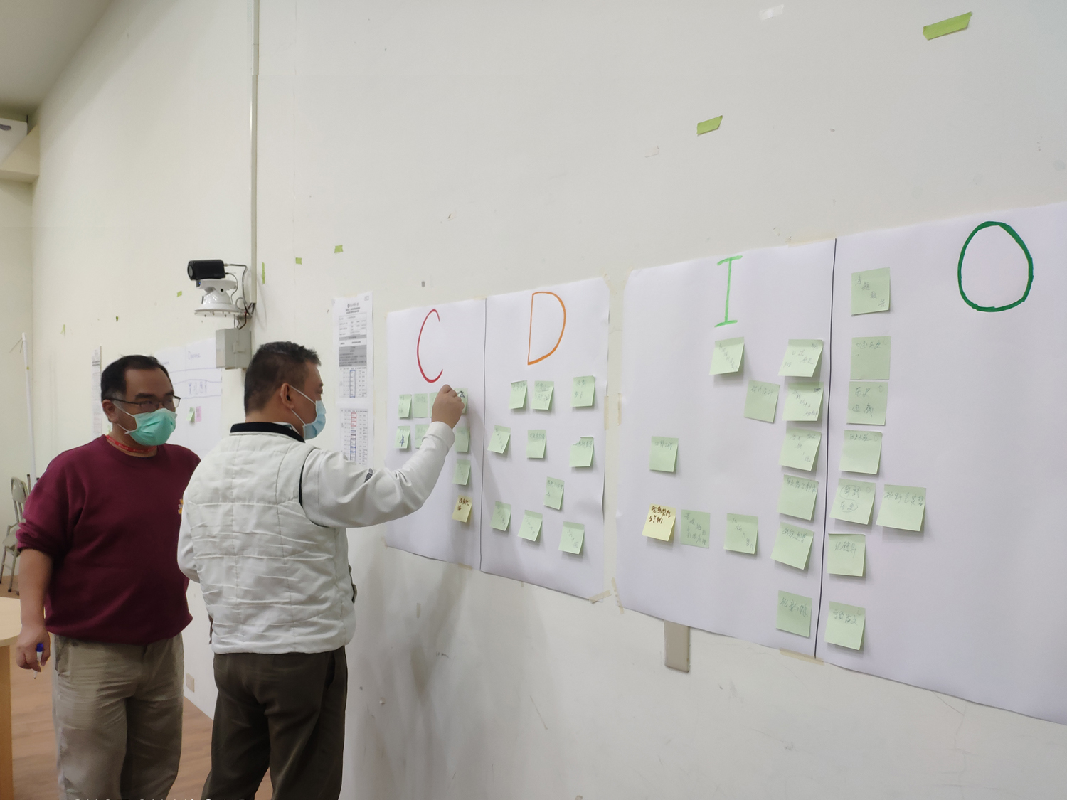 與會老師們實地演練CDIO課程規劃與演練