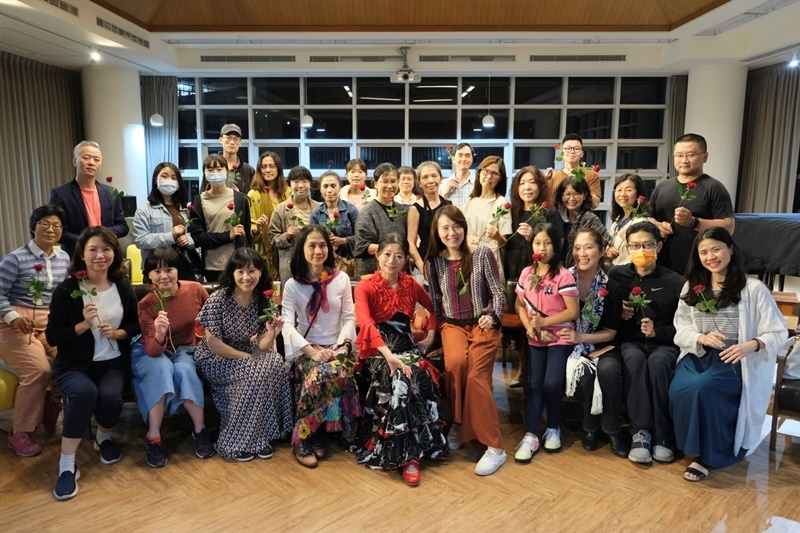 參加「與佛拉明哥在東華相遇」活動全體合影