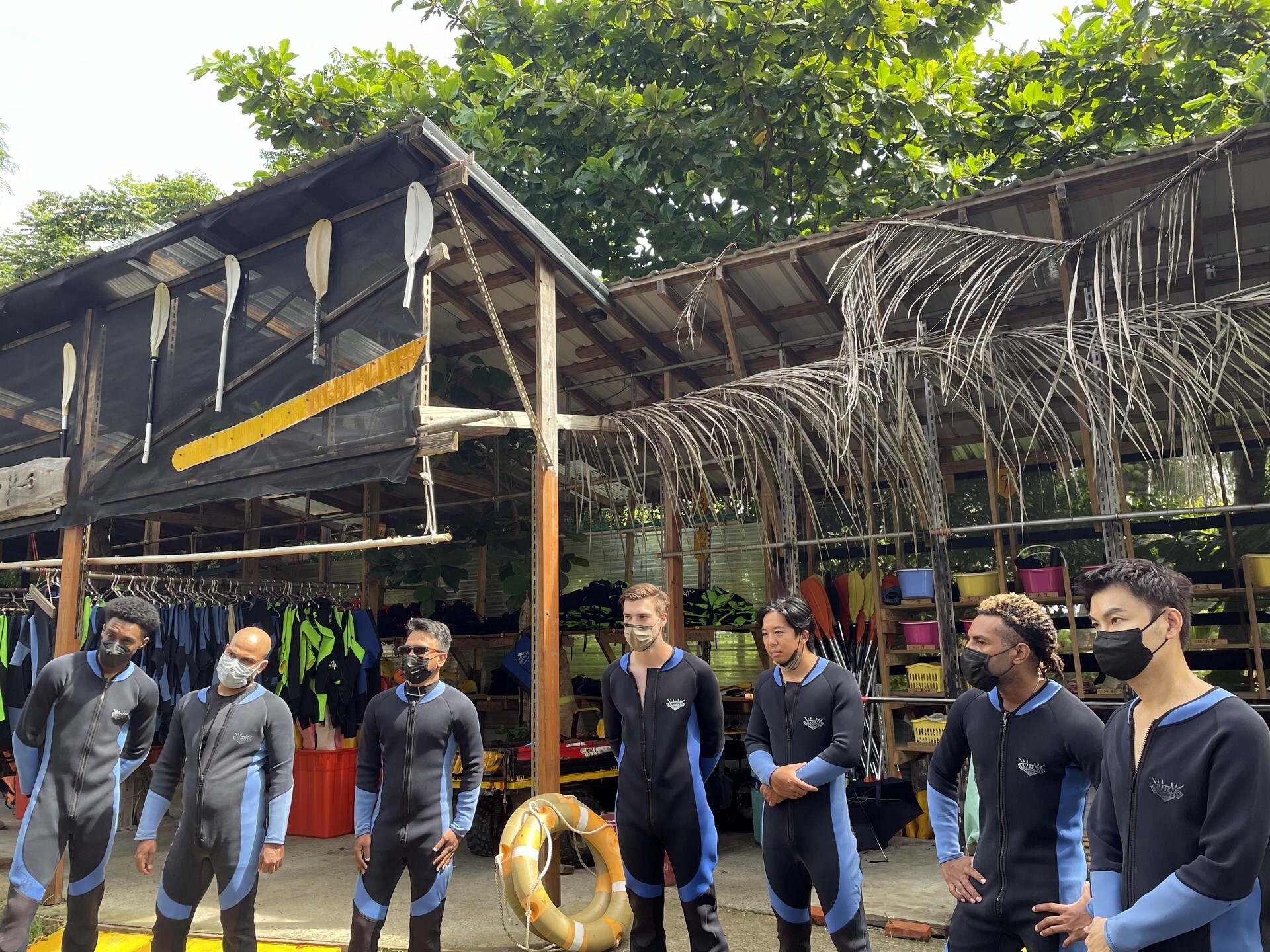 下水前教練解說技巧及安全注意事項