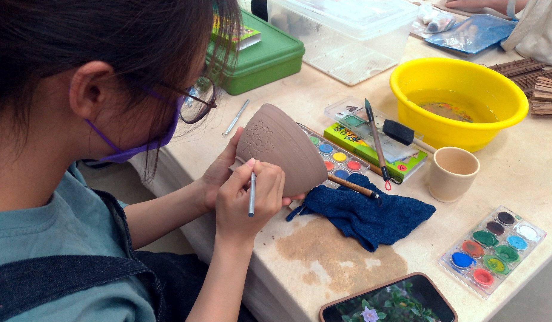 陶藝創意產業設計,學生實作過程