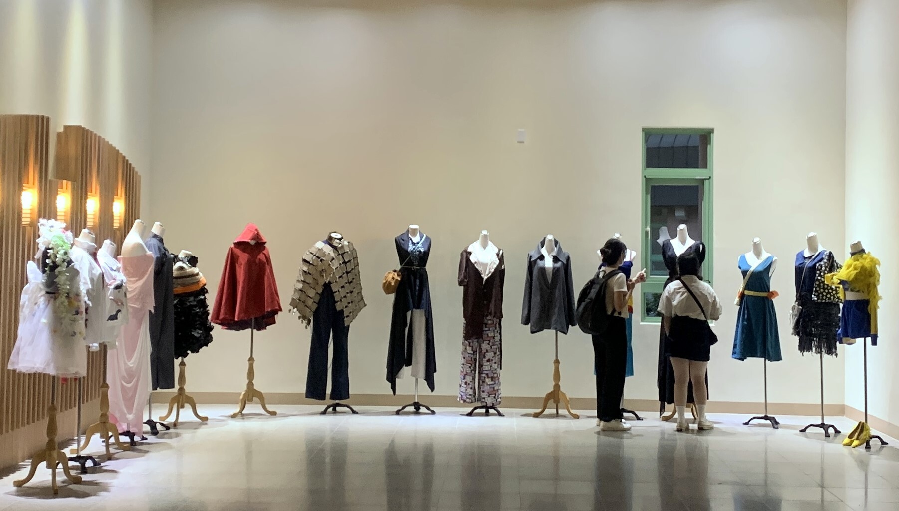 流行時尚設計展展覽現場