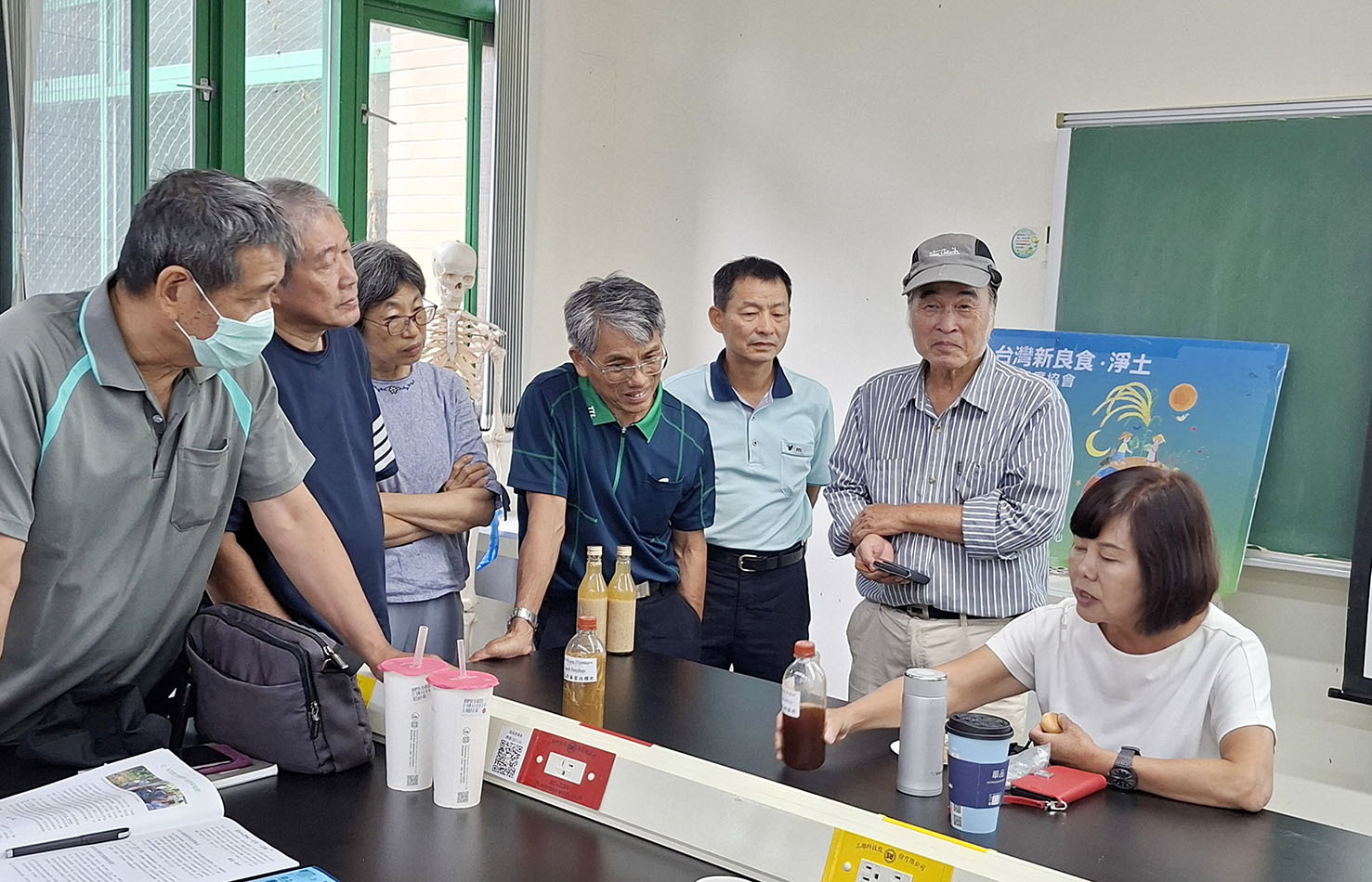 學員認真聆聽講師介紹