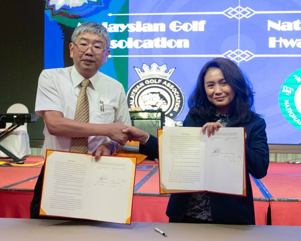 國立東華大學與馬來西亞高爾夫協會簽定合作意向書