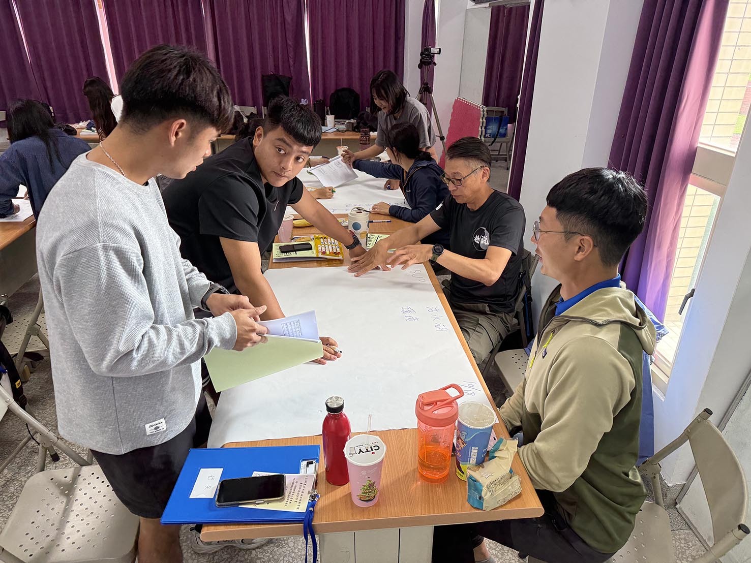 討論風險管理矩陣