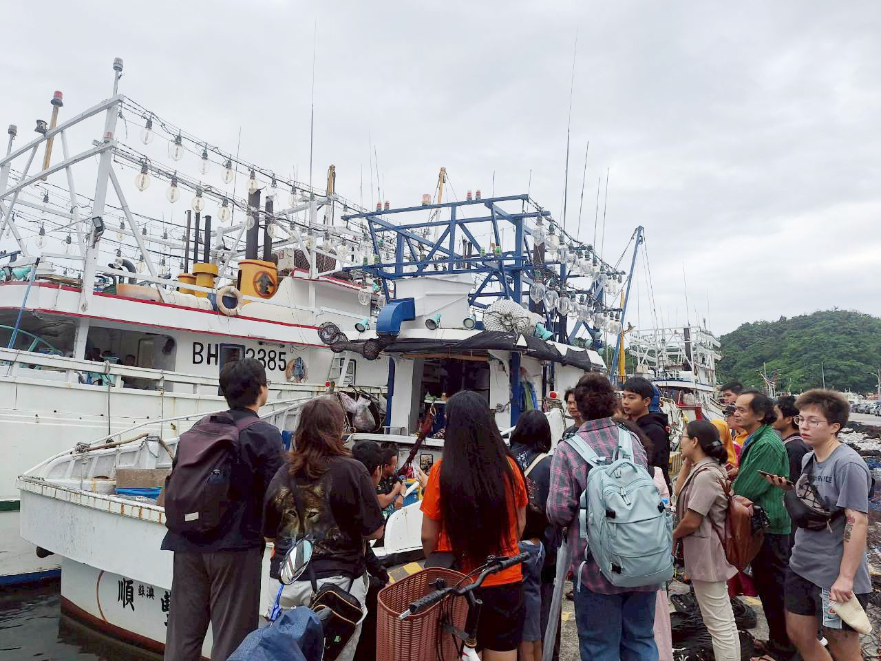 本校學生到漁港走讀1