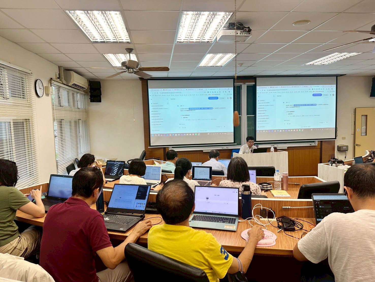 AI工具應用工作坊課程進行