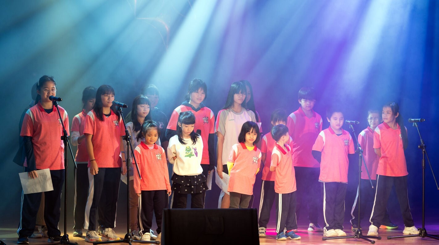 溪口國小師生擔任開幕表演嘉賓