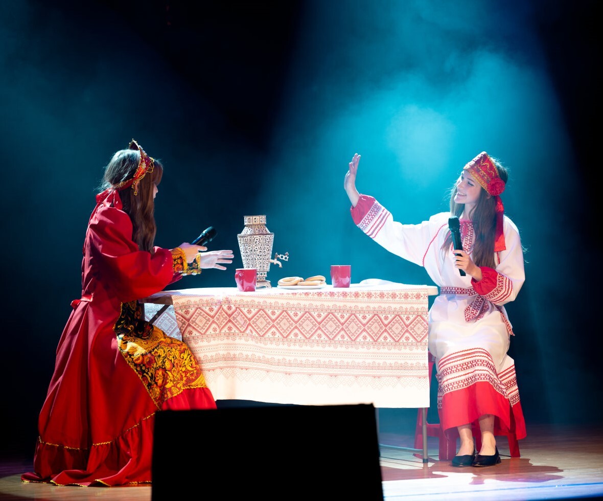 俄羅斯首次登台國際文化之夜