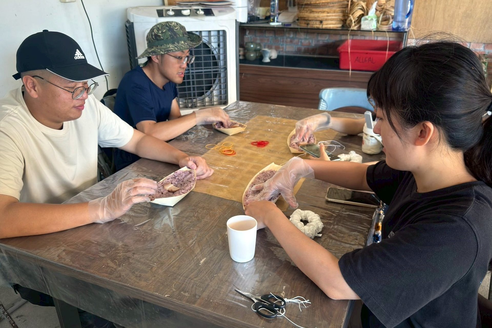 Tafu飯糰制作