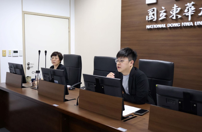 簡暐哲 老師 擔任開場講解計畫理念