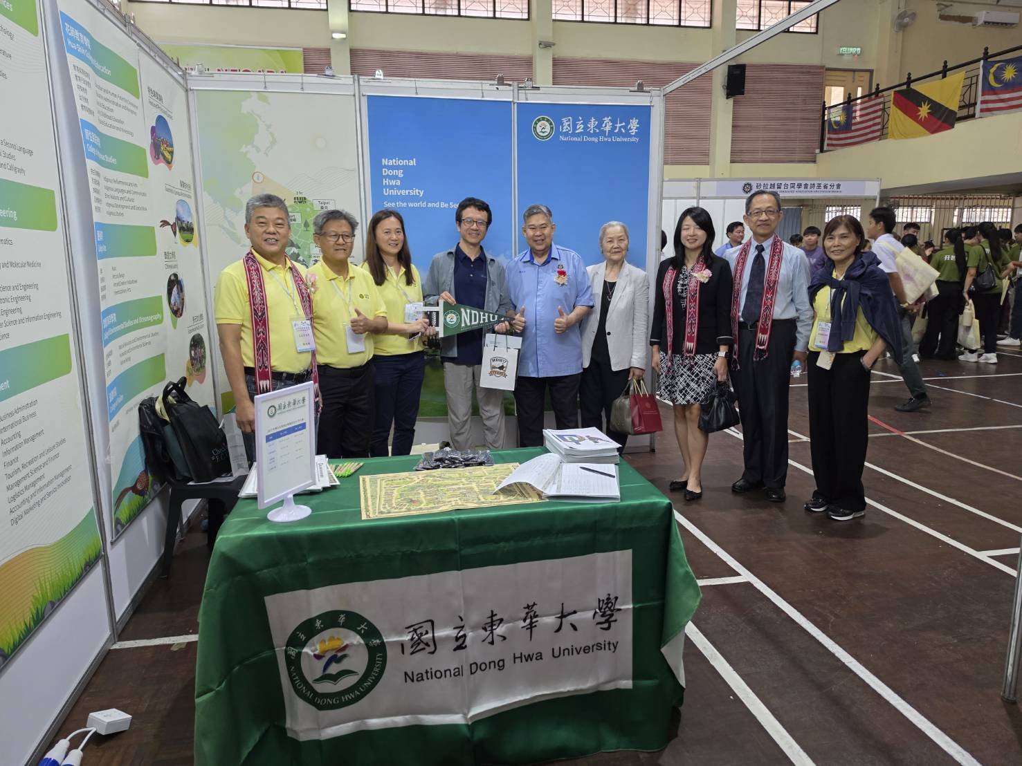 東華大學深耕東馬獲砂勞越留臺校友會肯定