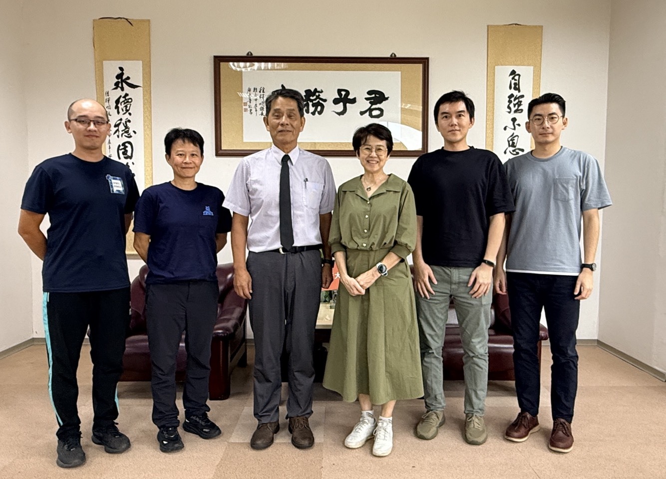 財團法人蘇天財文教基金會董事長蘇昭蓉拜會東華大學徐輝明校長,就計畫執行情形及未來合作方向進行交流