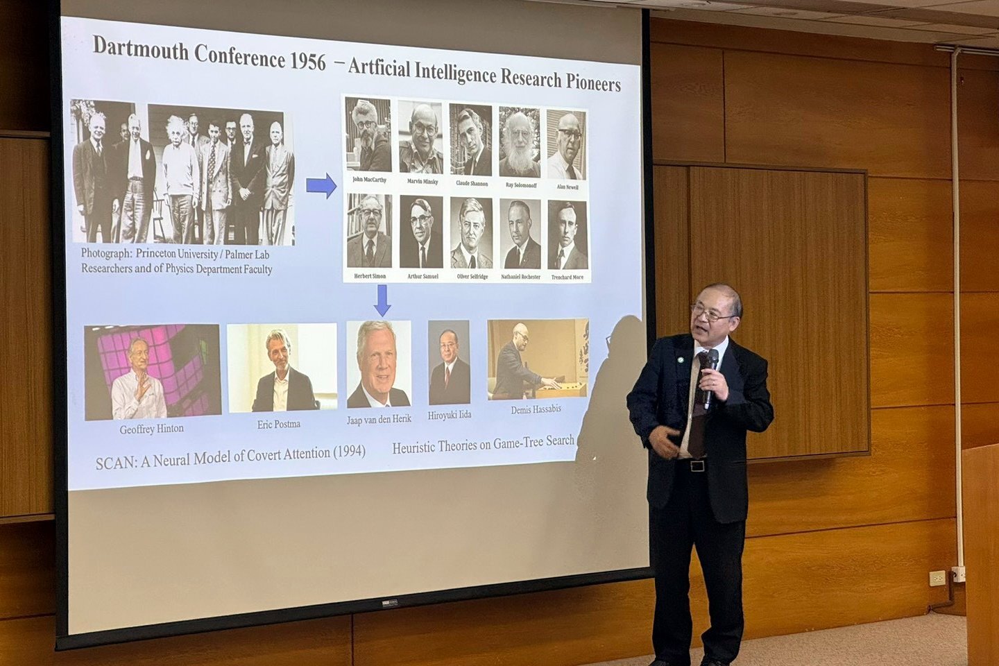 JAIST Hiroyuki Iida副校長為東華大學學生進行專題演講