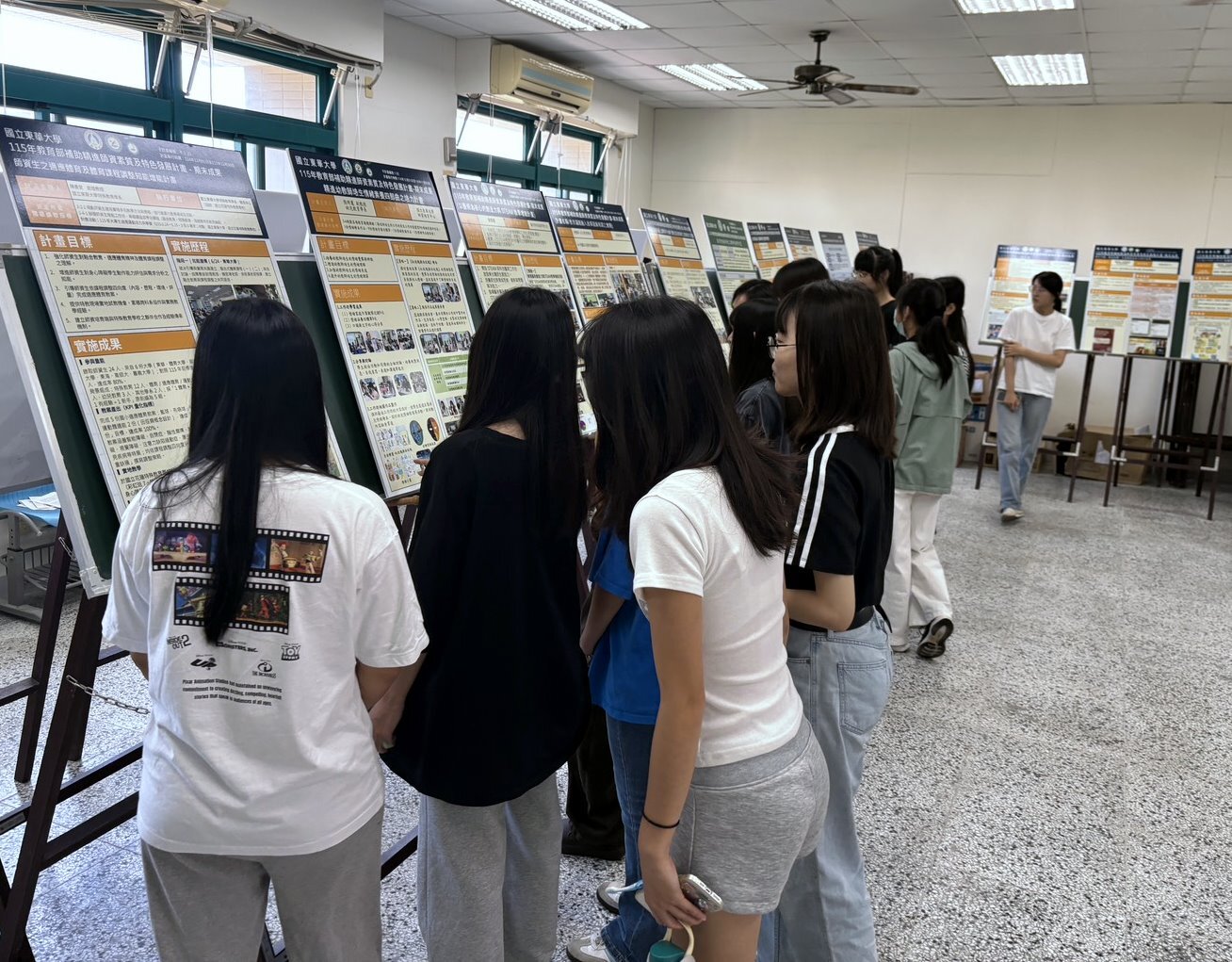 教育傳承的多元樣貌-115年期末成果實體海報展出