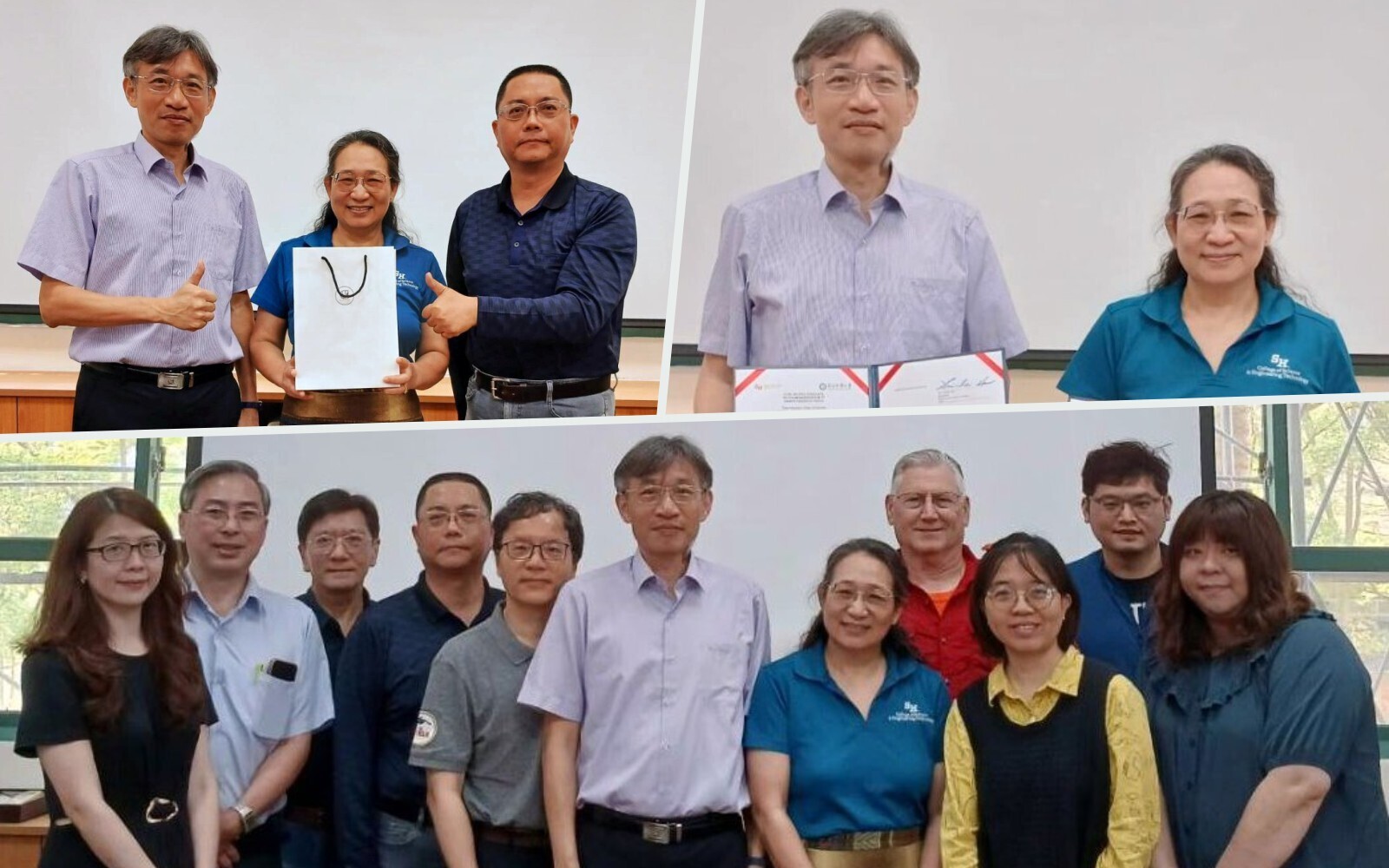 東華資工與美國Sam Houston State University簽署雙聯碩士學位合作協議,2027年首屆學生將赴美就讀