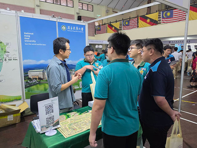 深耕東馬教育交流!東華大學赴馬來西亞砂拉越與沙巴巡迴參展