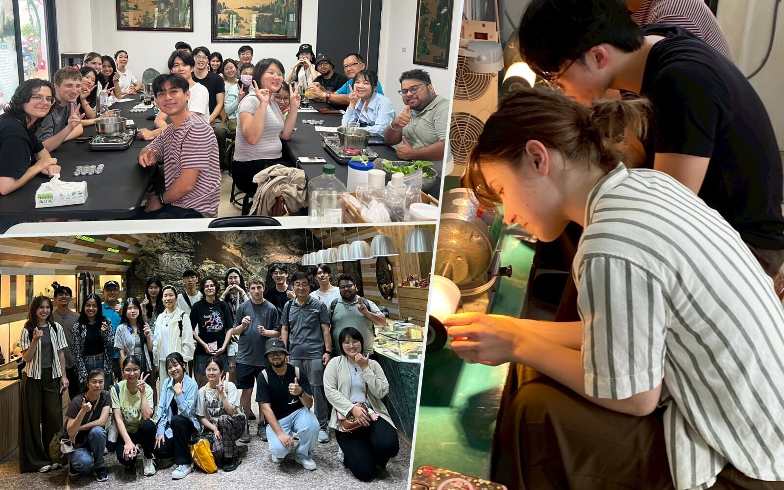 東華大學華語生文化體驗，走入花蓮玉石工藝探索臺灣之美