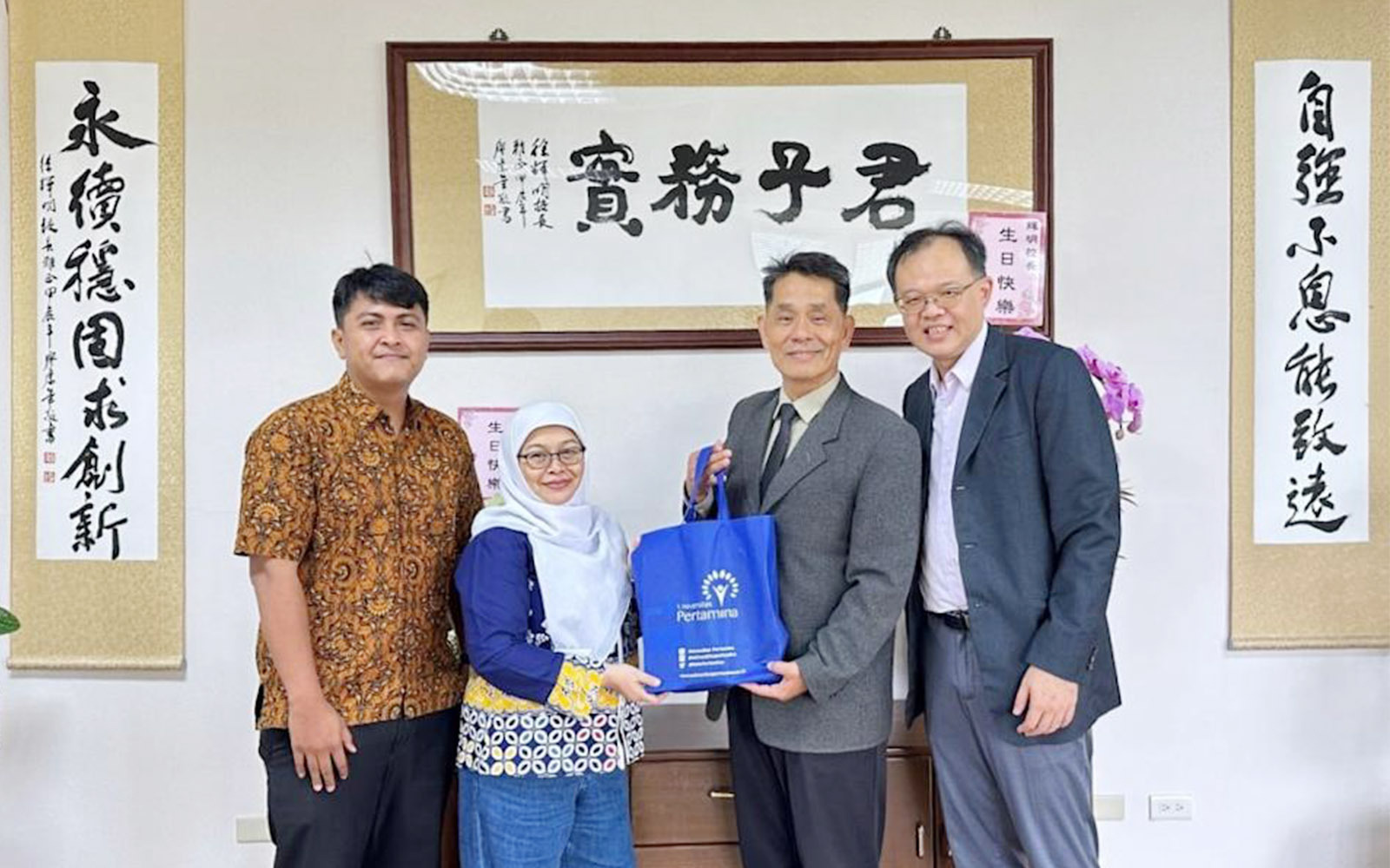 東華大學攜手印尼Pertamina大學共譜永續校園典範篇章