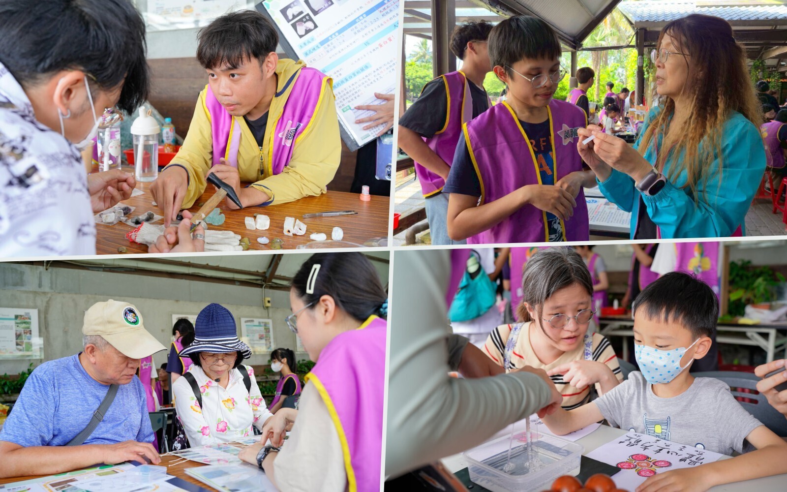 翻轉通識課!東華「仿生與環境」成果發表,創意闖關吸引親子同樂,壽豐立川漁場化身科學教室,修課學生展現「教中學」環境教育深度