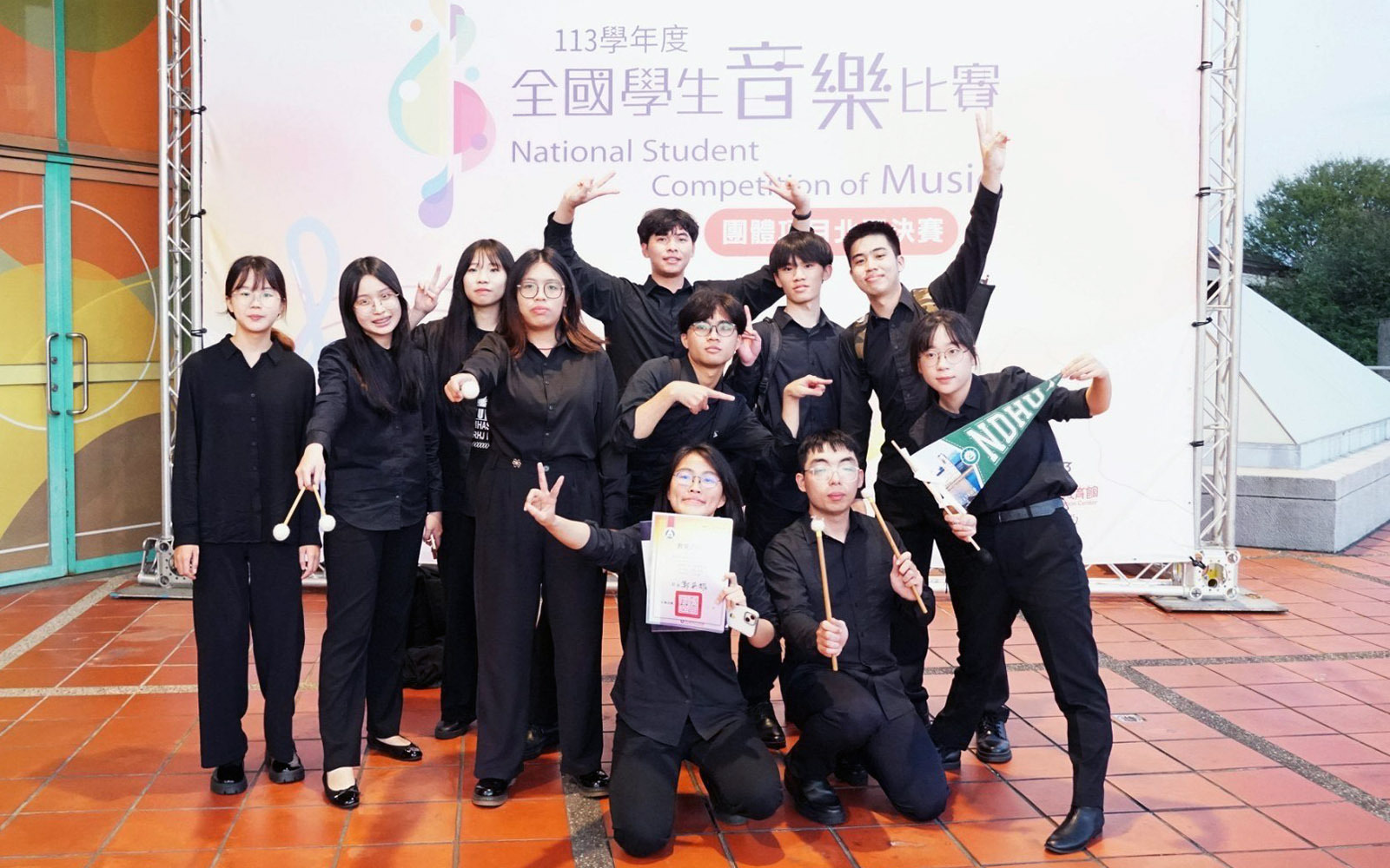 113學年度全國學生音樂比賽 東華打擊樂社勇奪「特優」
