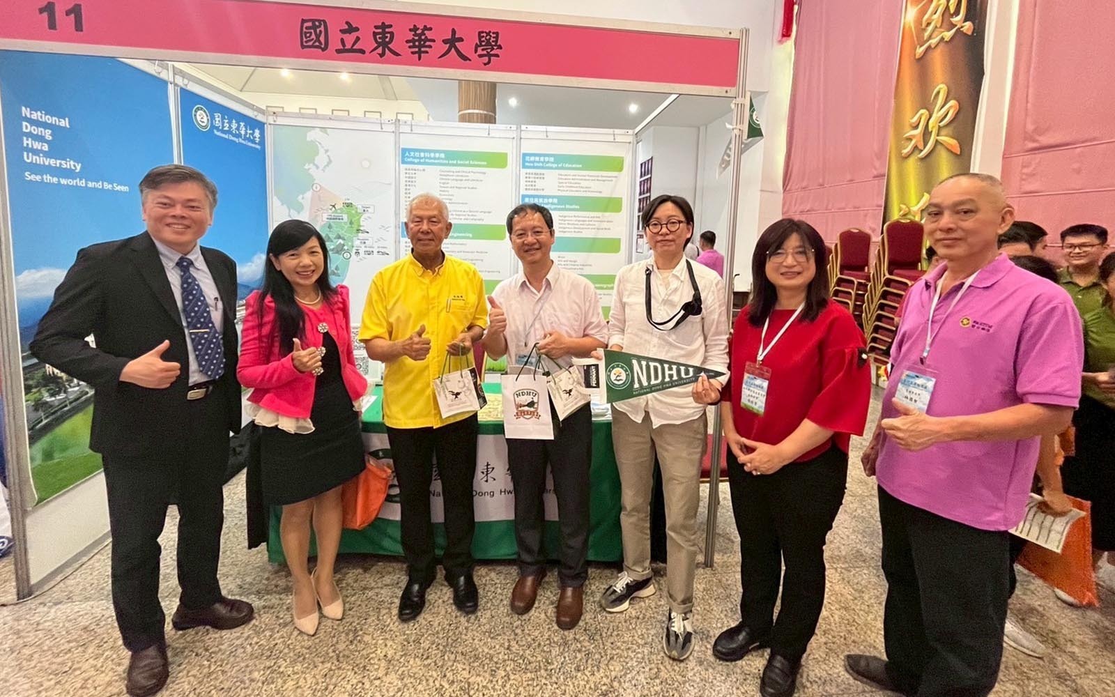 東華大學參與馬來西亞東馬教育展　展現國際化辦學成果
