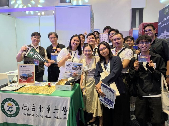 東華大學前進馬尼拉，2026新型專班菲律賓教育展展現招生實力