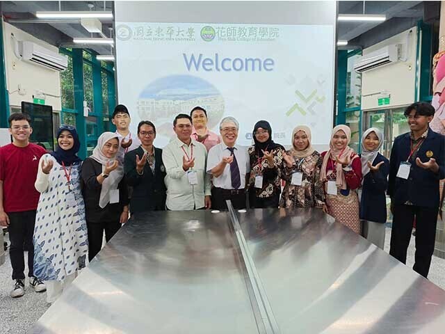 花師教育學院接待印尼UNESA與UNUSA大學前來體驗學習成員