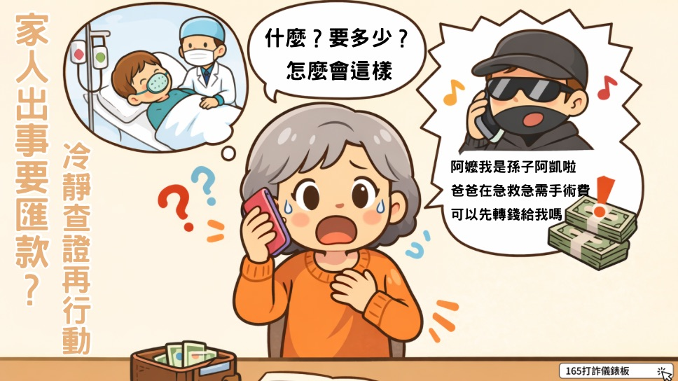 親友出事?!要查證