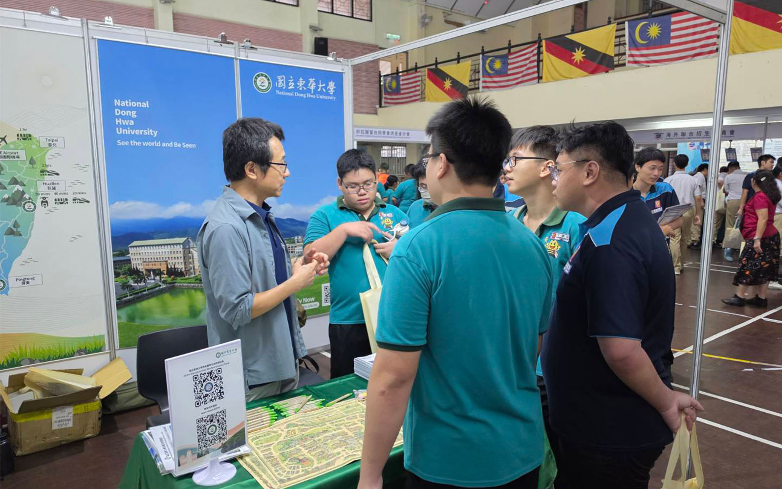 深耕東馬教育交流!東華大學赴馬來西亞砂拉越與沙巴巡迴參展