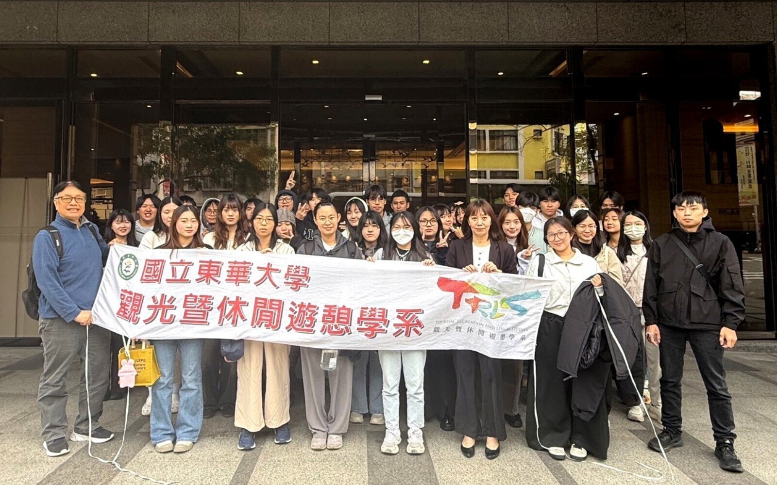 東華大學觀遊系校外教學,參訪「煙波大飯店花蓮館」