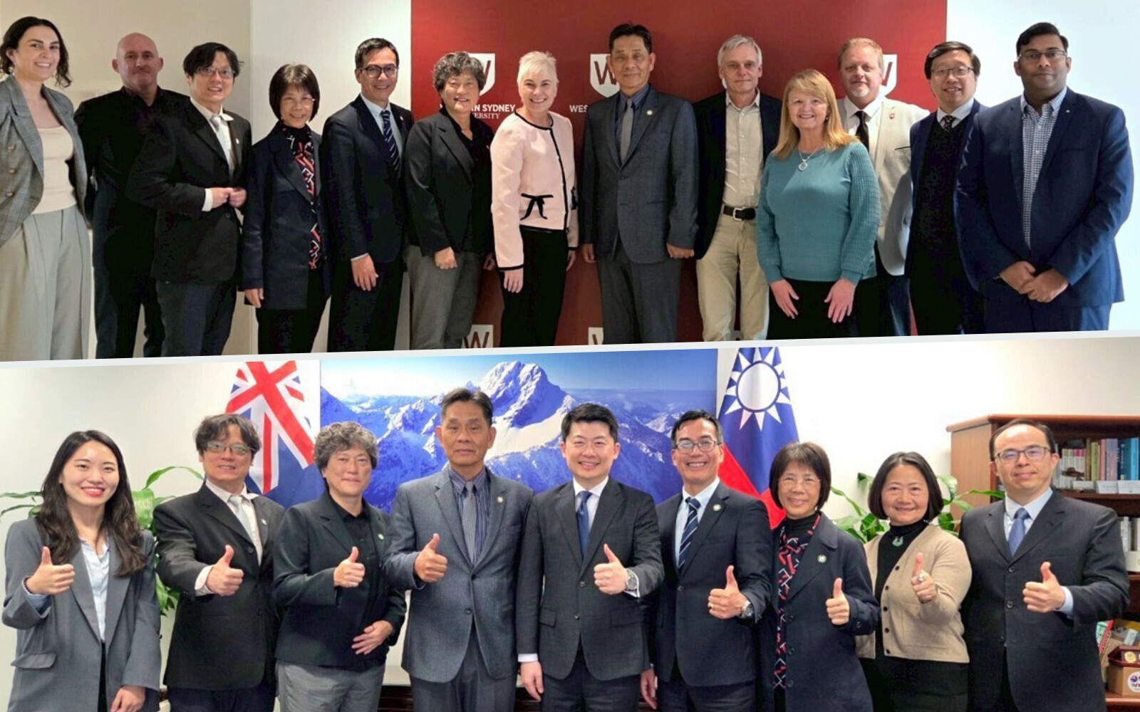 東華大學徐輝明校長率領代表團紐澳訪問，強化國際交流並簽署合作協議