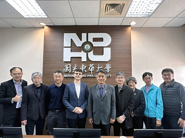 德國在台協會科技組長蒞臨東華大學訪問