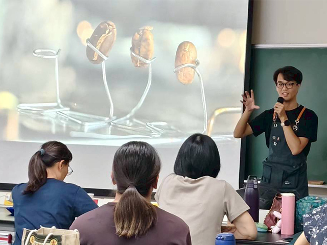 從一顆生豆到滿室醇香 東華大學驗證中心連結校友與在地民眾體驗咖啡美學