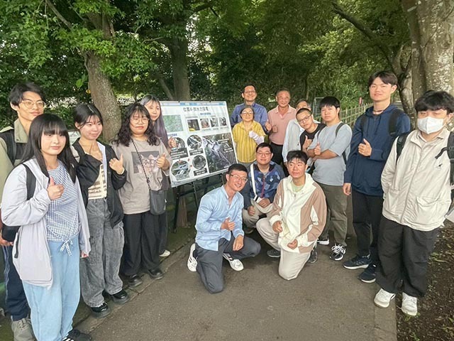 東華大學自然資源與環境學系「水資源管理」課程參訪吉安圳 洪耀明主任帶領學生走讀百年水圳　深化水資源治理與永續環境教育