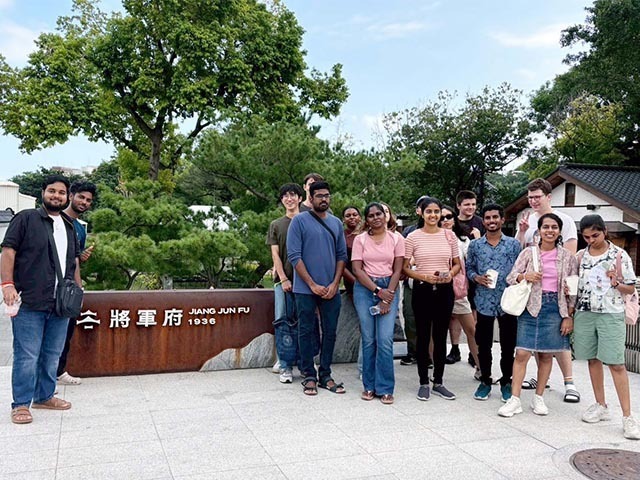 東華大學交換生參與「花蓮一日遊」活動 —走訪後山蕨起、將軍府與七星潭，體驗花蓮文化與自然風光